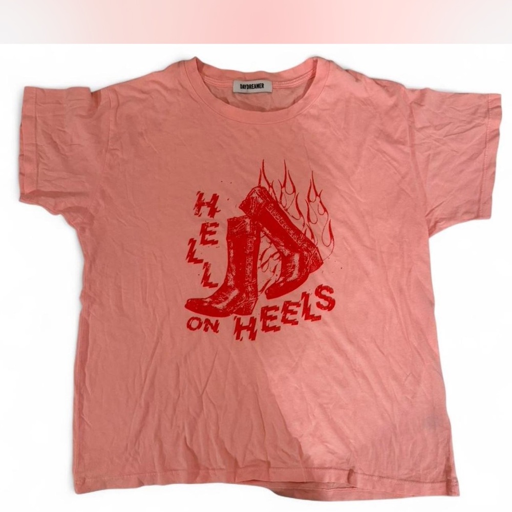 Daydreamer LA Pink Graphic Tee